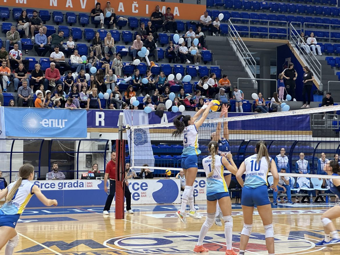 Odbojkašice EPCG Superliga finale plej of luka bar Herceg novi