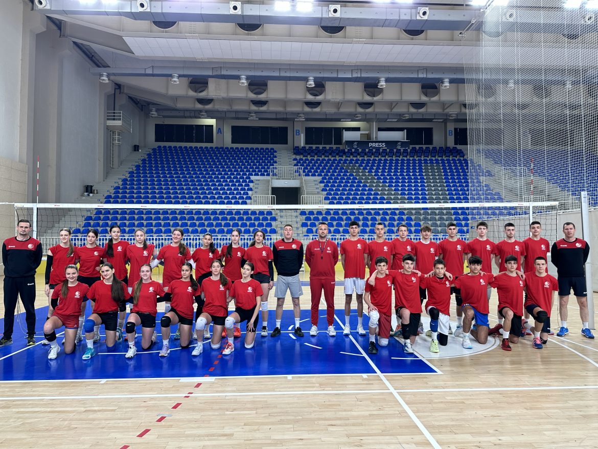 Pioniri i pionirke reprezentacija odbojkaši odbojkašice crna gora