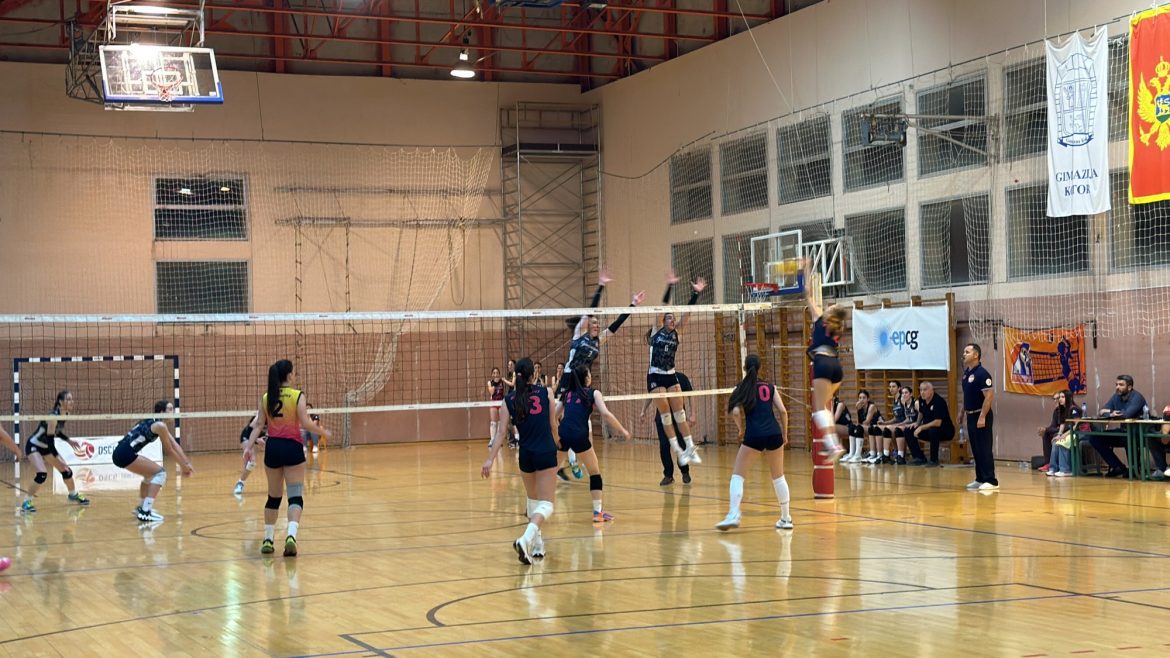 odbojkasice gimnazijalac budva epcg prva liga