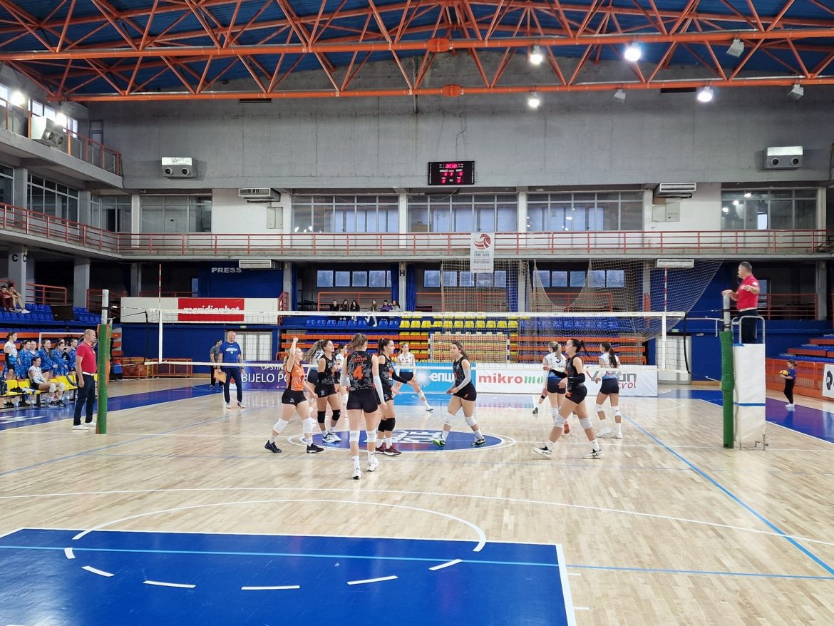 odbojkasice jedinstvo albatros drugo kolo epcg superlige z