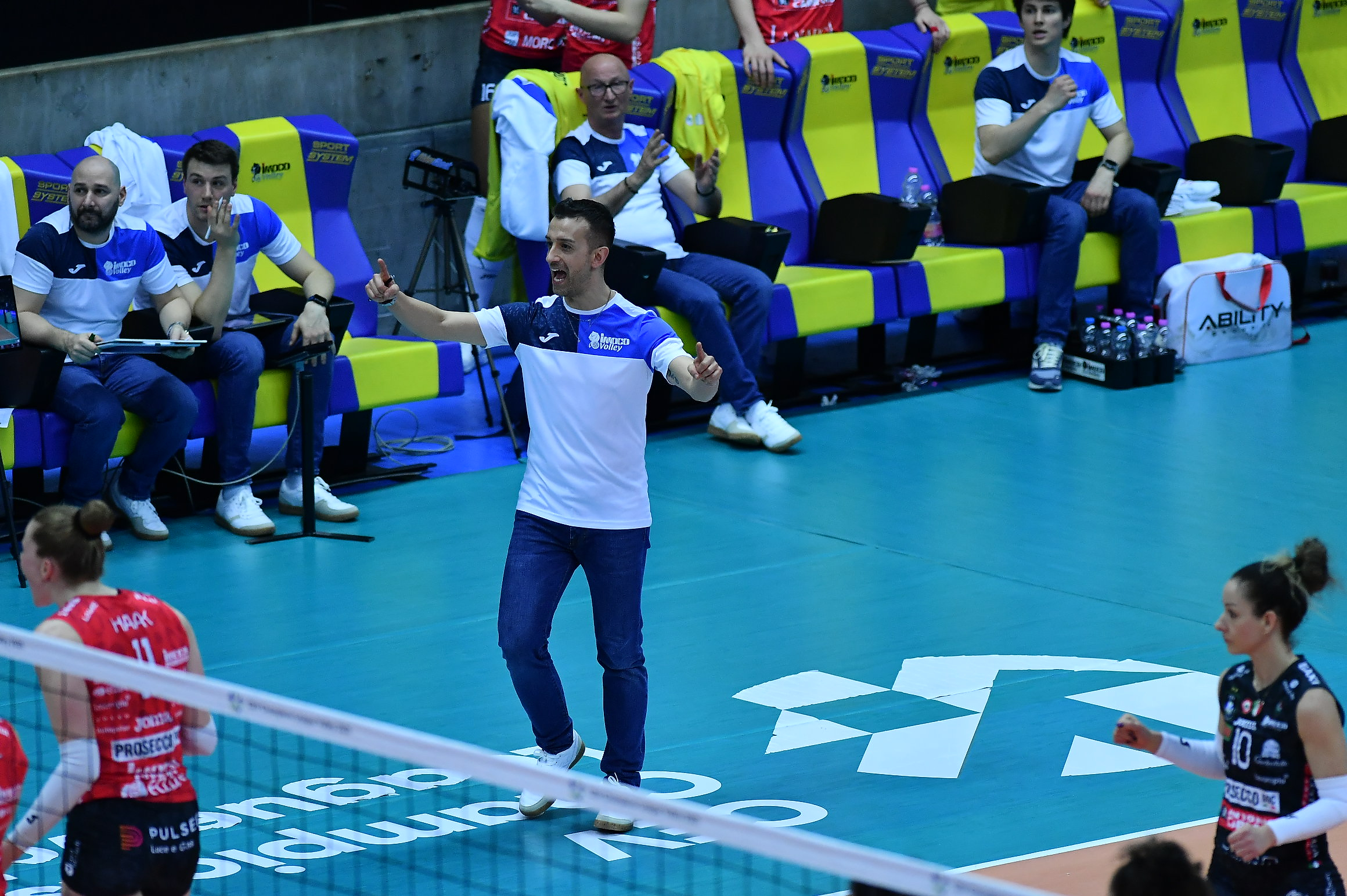 Danijele Santareli, trener Koneljana Foto: CEV