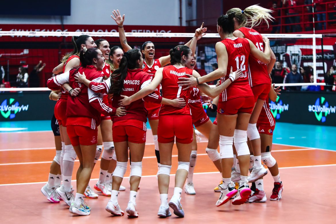 Istorija: Odbojkašice Olimpijakosa slave prvu pobjedu u Ligi šampiona Foto: CEV