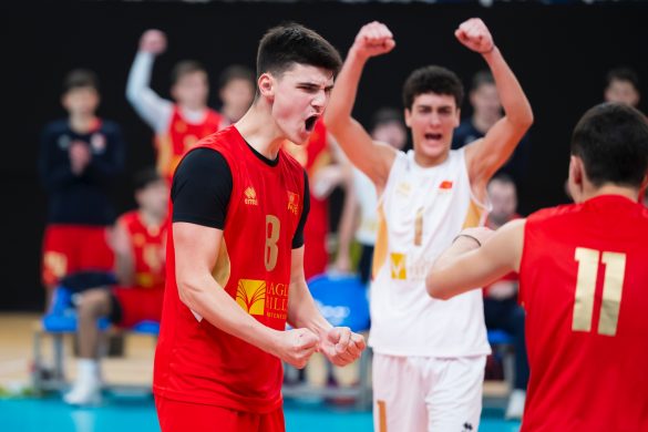 Aleksa Kovacevic u18 muska odbojkaska reprezentacija Crne Gore
