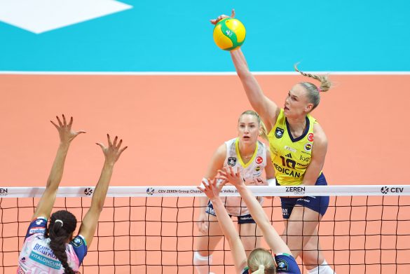 Arina Fedorovceva je nosila Fenerbahče do pobjede nad Novarom Foto: CEV