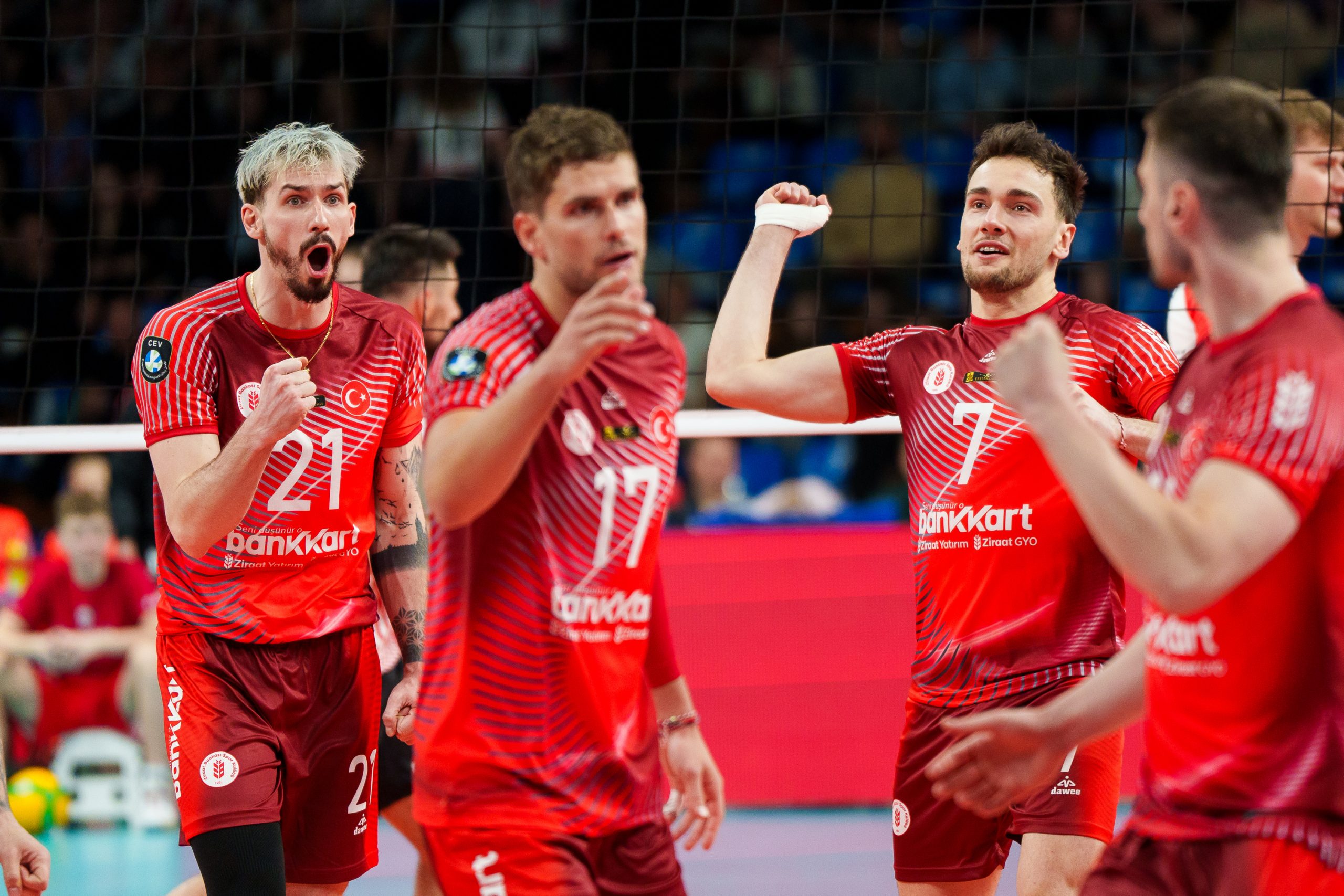 Slavlje odbojkaša Zirat bankeFoto: CEV