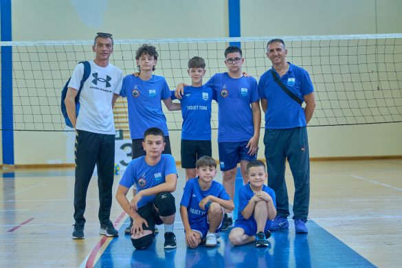 mini odbojka deveta sezona zatvaranje dodjela medalja 117 barbana djecaci