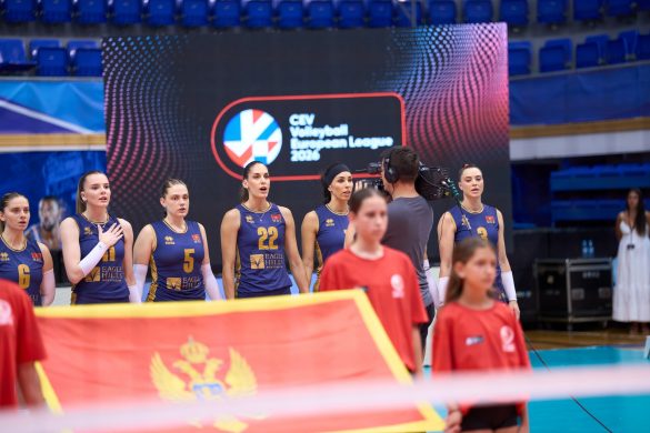07 06 Crna Gora Gruzija odbojkasice Evropska liga 2026 himna