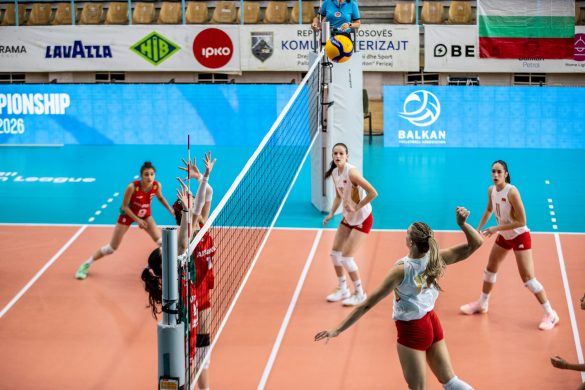 Crna Gora Bugarska U17 Balkansko prvenstvo odbojkasice (20)